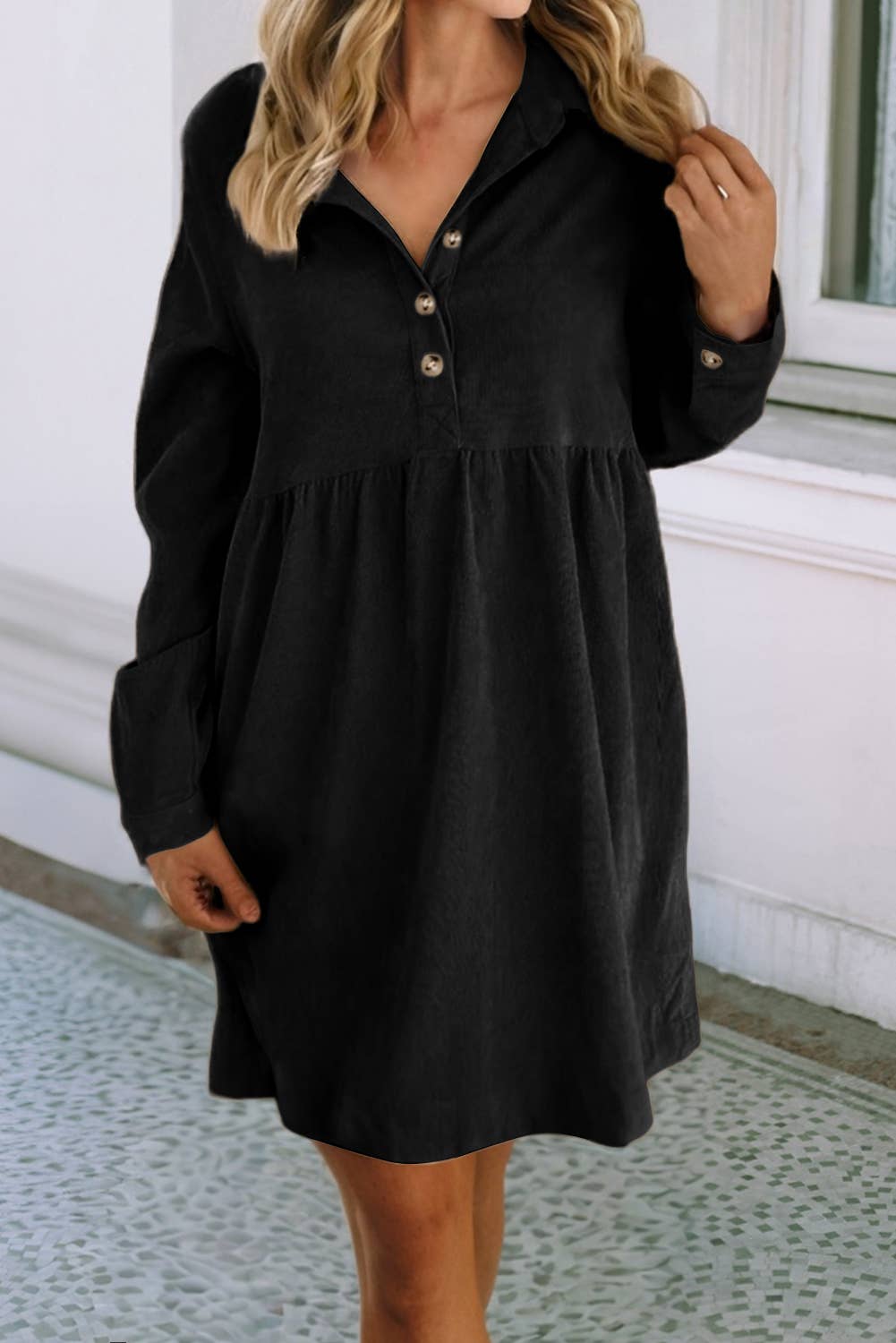 Corduroy Charm Dress