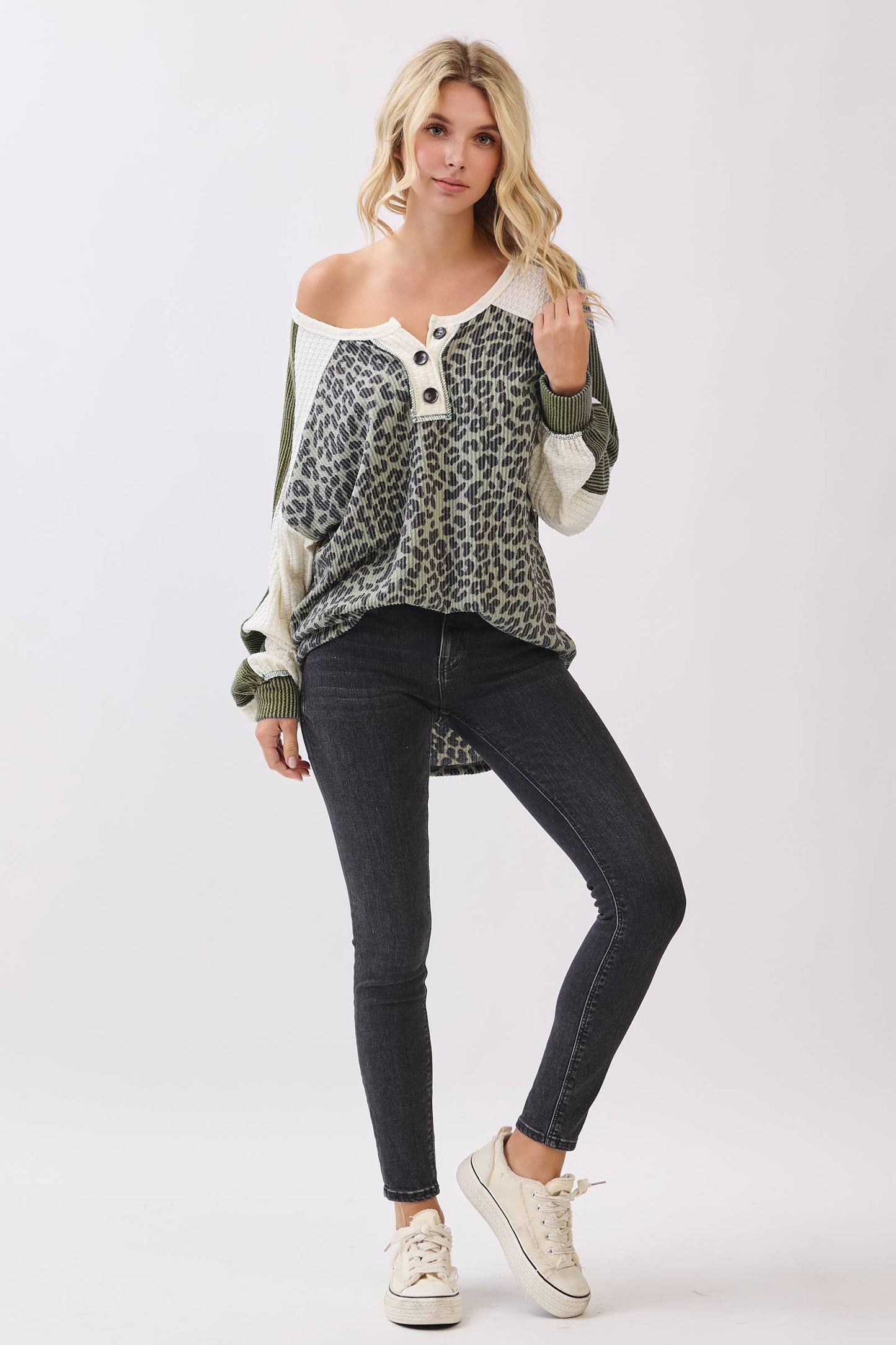 Wild Sage Button-Up Thermal