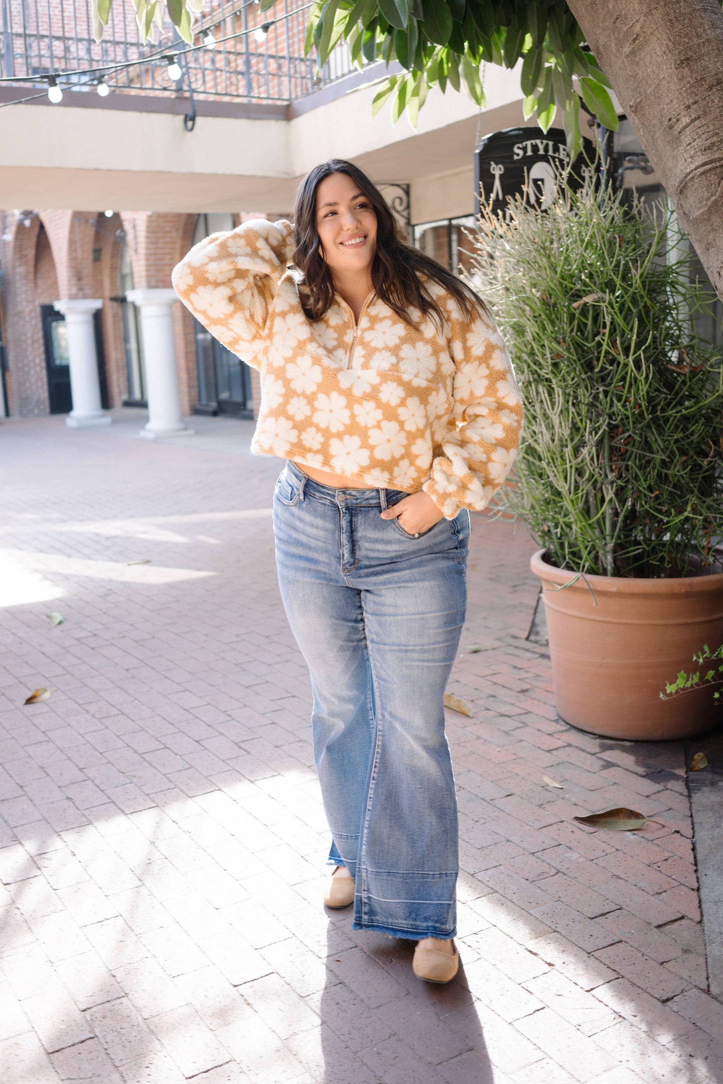 Salt Air Flares | Plus Size Denim