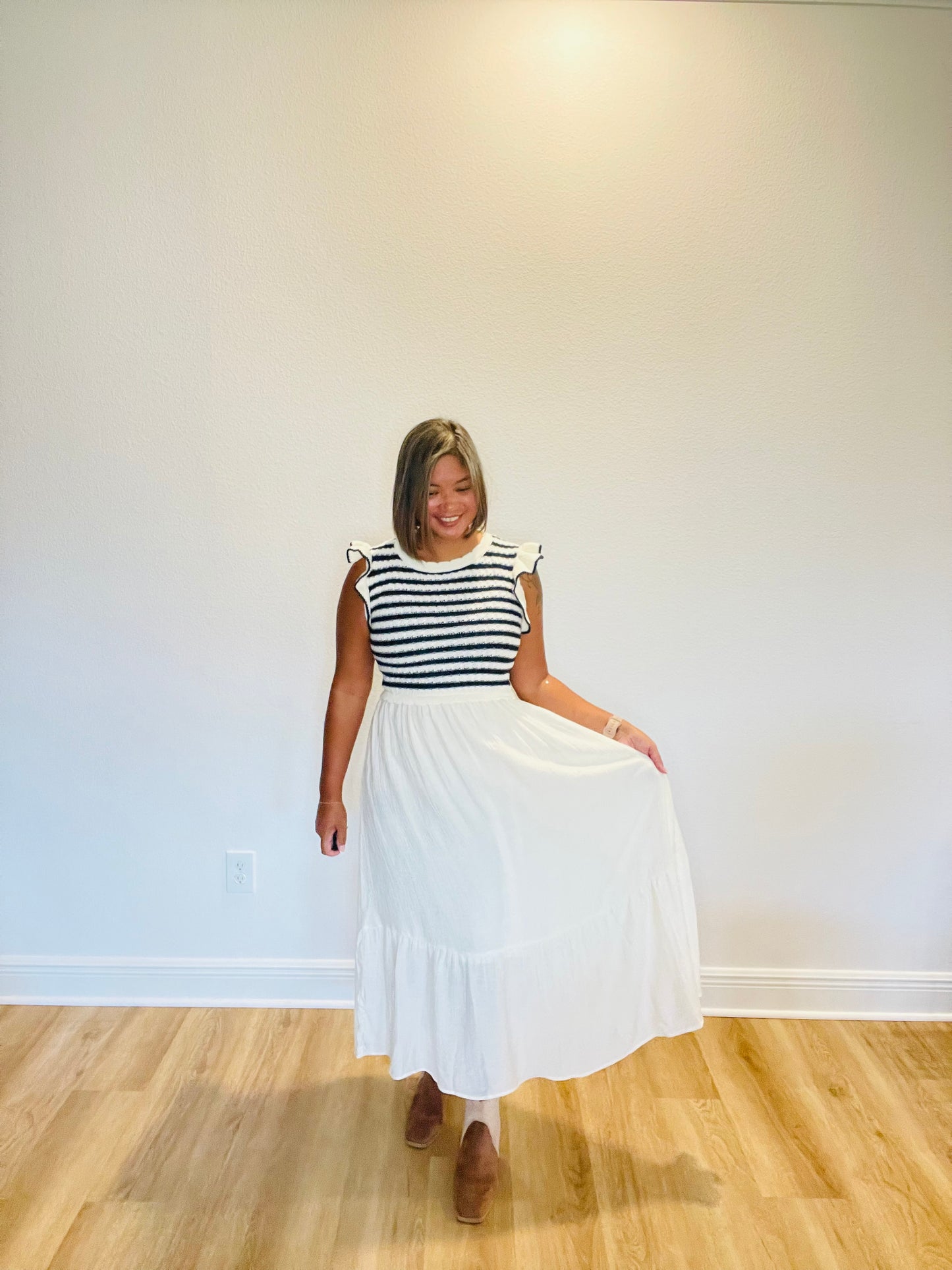 Coastal Breeze Striped Dress