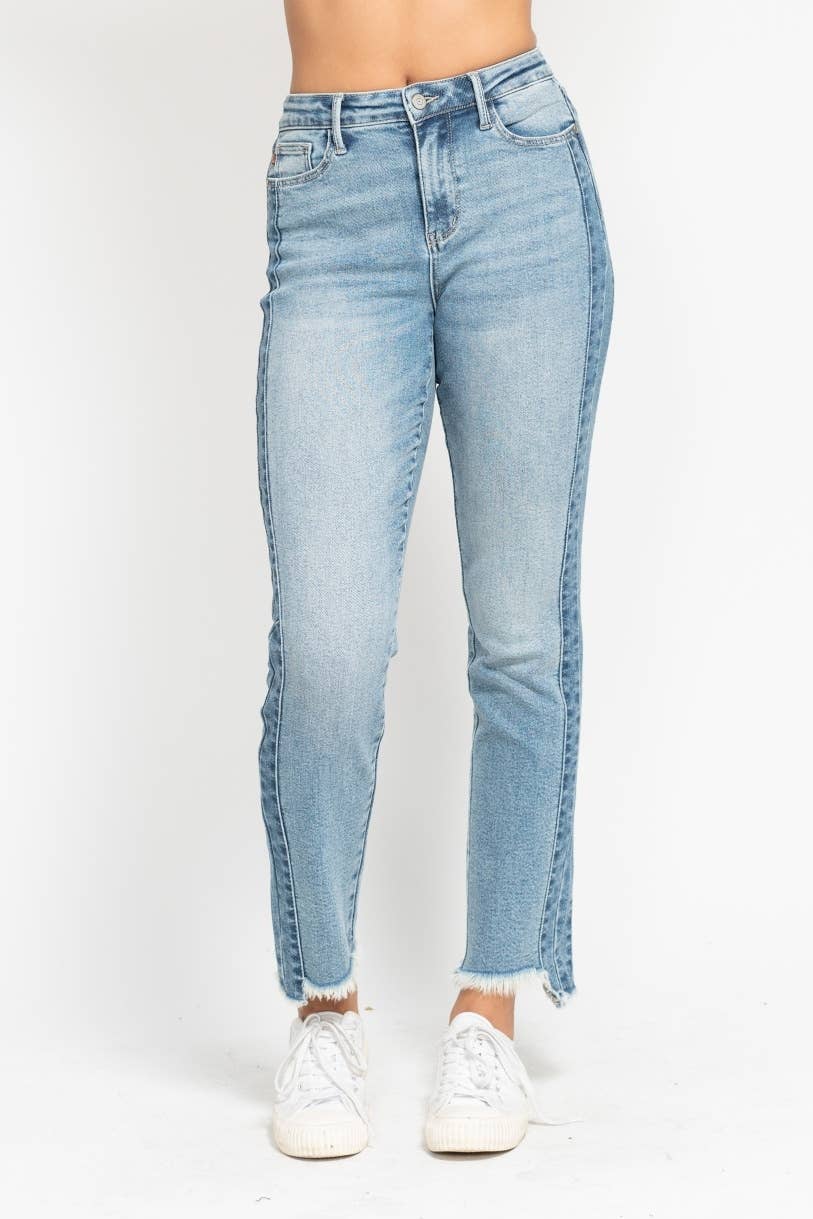 Driftline Jeans | Contrast Side Stripe Denim