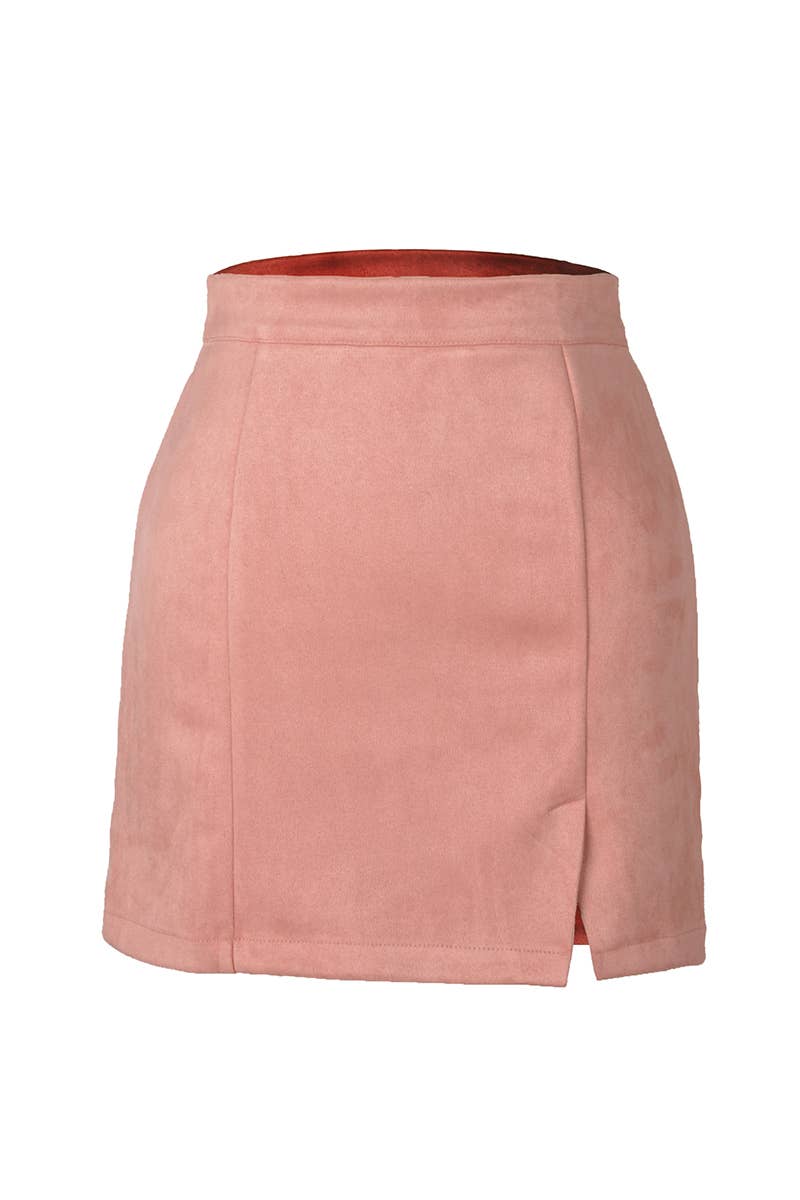 Velvet Hour Mini Skirt