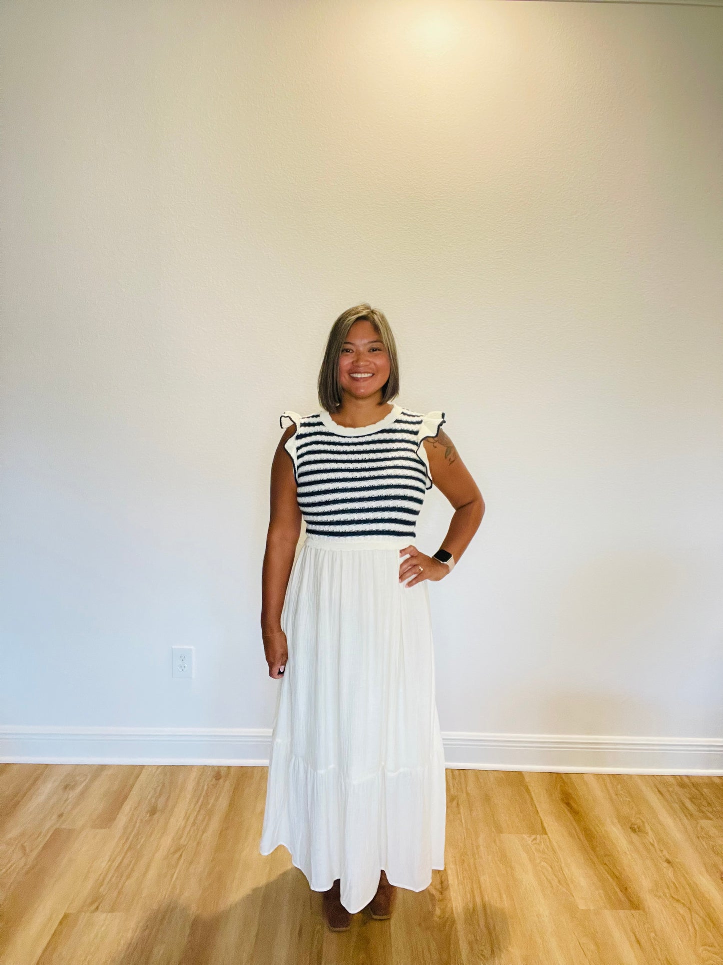 Coastal Breeze Striped Dress