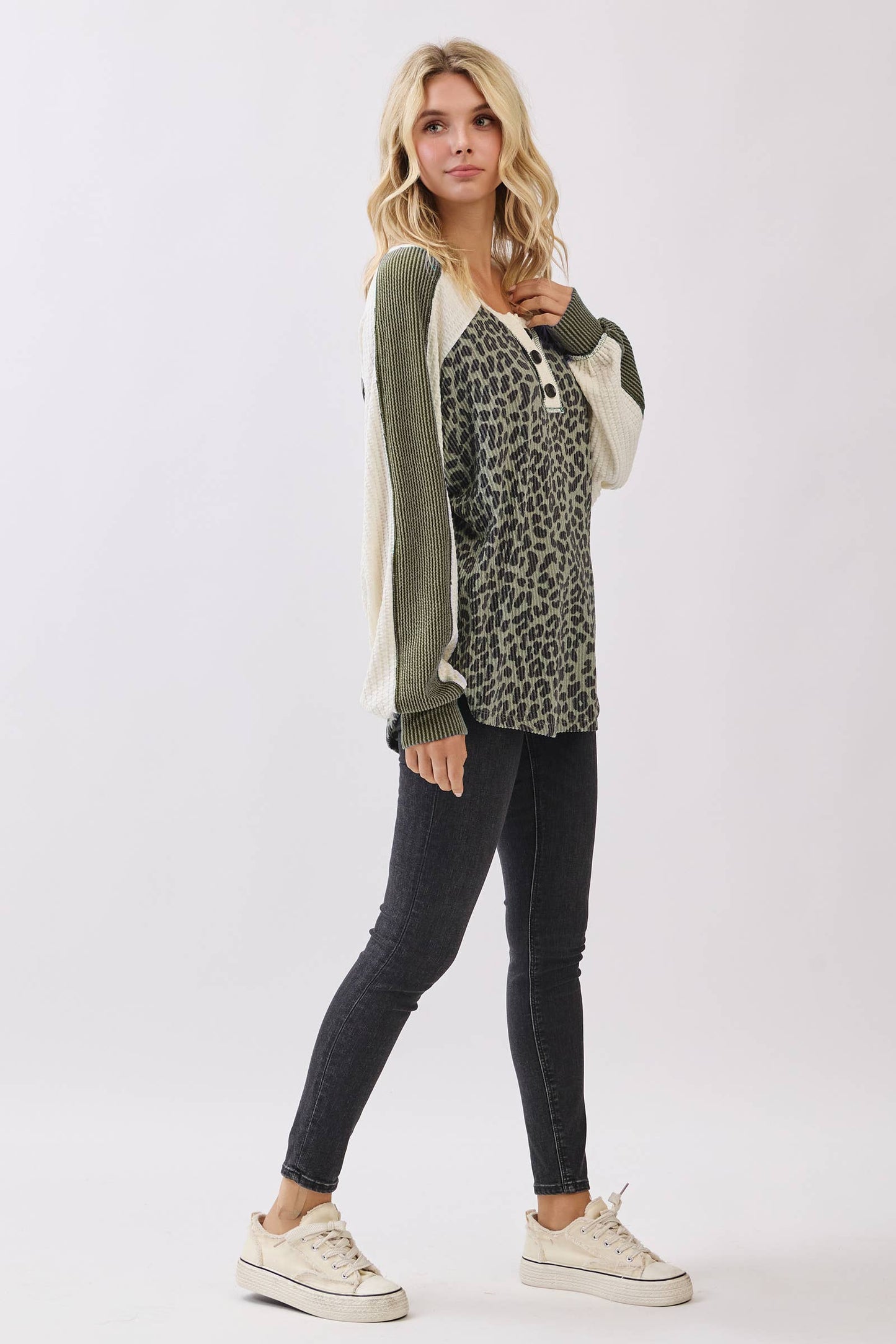 Wild Sage Button-Up Thermal