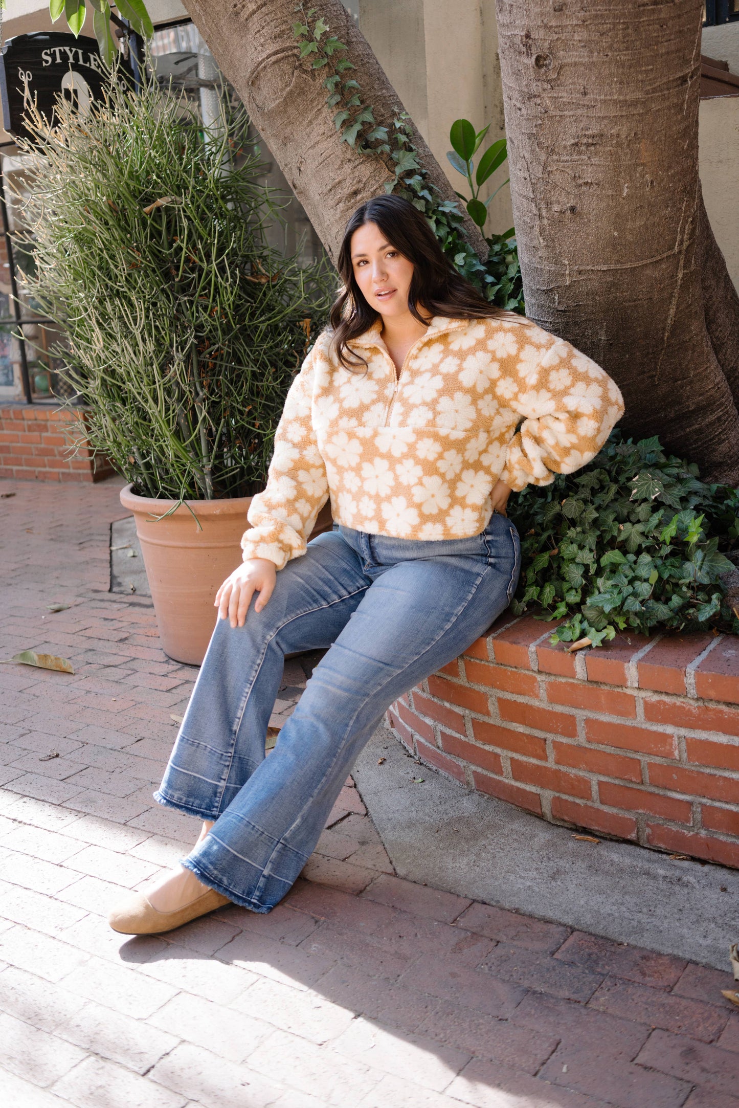 Salt Air Flares | Plus Size Denim