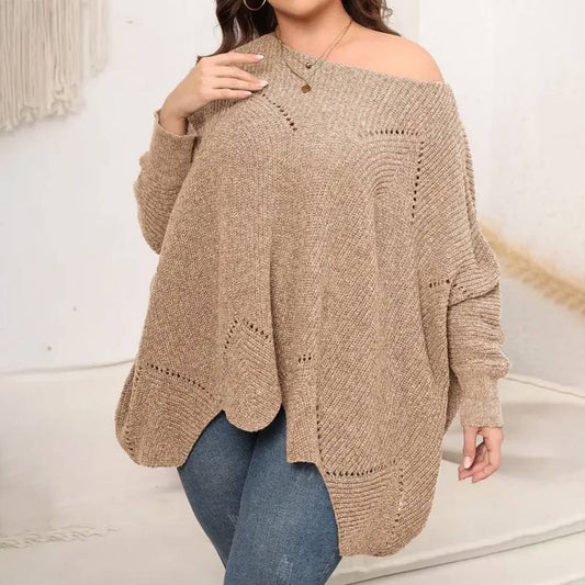Beachside Knit Sweater Plus Size