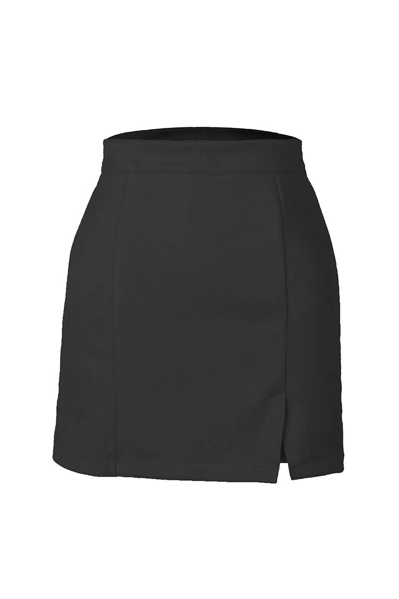 Velvet Hour Mini Skirt