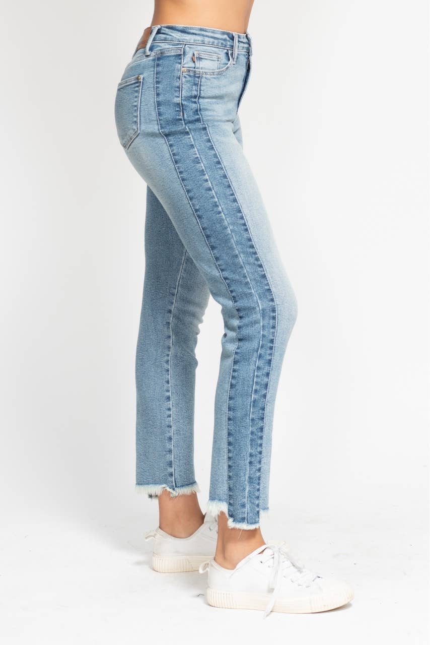 Driftline Jeans | Contrast Side Stripe Denim
